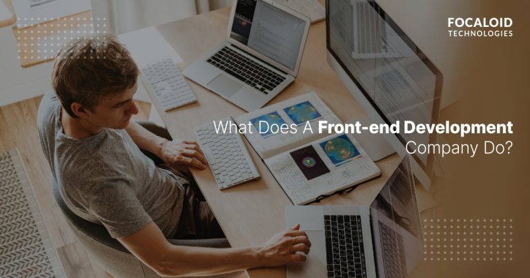 What does a front end development company do?